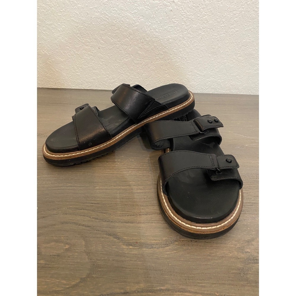 Keen Leather Sandals‎ Black women's size 5.5